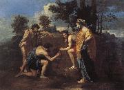 Nicolas Poussin Even in Arcadia I have oil on canvas